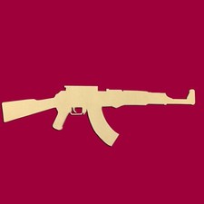 42" AK 47 MITRAGLIATRICE legno