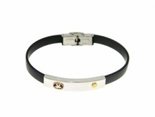 Bracciale zodiaco GEMELLI braccialetto regolabile segno zodiacale laminato oro