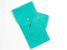 Custodia Orologi Tessuto Floccato Azzurro Idea Regalo WATCH BOX TRAVEL Novità