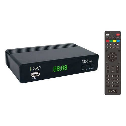 Zap t365 play decoder - i-zap,
