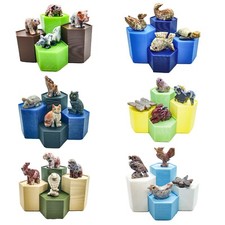 Spirit Animal Worlds - Collezioni intagliate a mano di statuine in pietra naturale