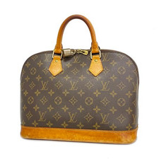 Borsa a mano Louis Vuitton Alma PM Monogram M51130 in tela marrone con...