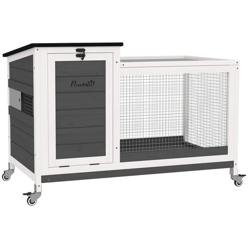 Pawhut conigliera legno e - conigliera,