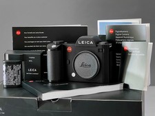 Leica SL Typ 601 Boxed with 2 Years Warranty 10850 Black 24 Mpxl Near Mint