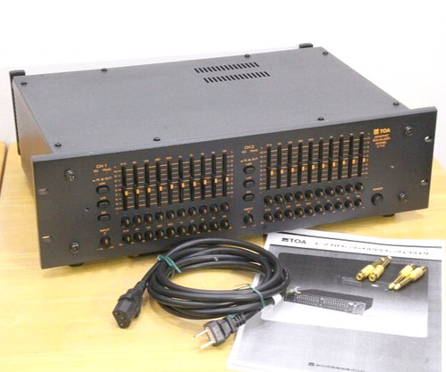 Toa e112 2ch equalizzatore - equalizzatore, di