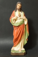 Vecchio 42cm Grande Statua