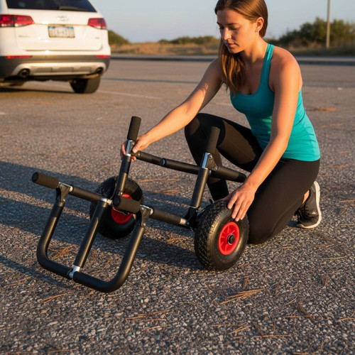 Carrello pieghevole ruote - carrello,