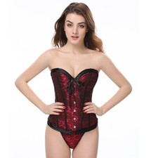Bustino Corsetto Sexy Stringivita Sottoseno Lingerie Abito Intimo guepiere Apert