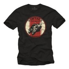 T-shirt uomo moto d'epoca