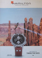 Pubblicità Advertising Italia Clipping 2018 OROLOGIO WATCH HAMILTON KHAKI X WIND