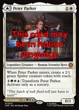 MTG PETER PARKER EXC - PETER PARKER 10 - SPM - MAGIC