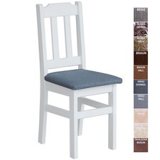 Sedia imbottita - , bianco