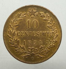 UMBERTO I 10 centesimi 1894