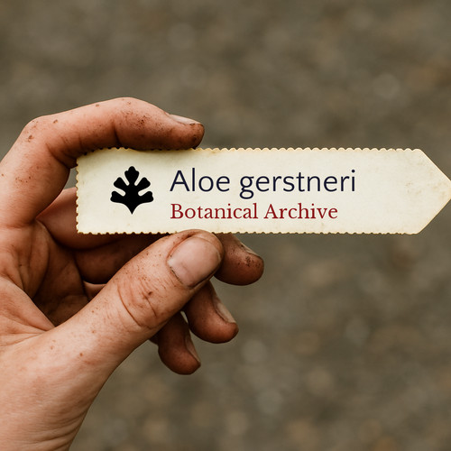 Aloe gerstneri seeds semi - seeds,