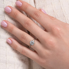 Anello da sposa 1 ct taglio