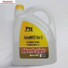 OLIO PER MACCHINA DA CUCIRE INDUSTRIALE-TANICA 4 LITRI-BIANCO ANTIMACCHIA-XTREME