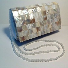 Pochette madreperla naturale