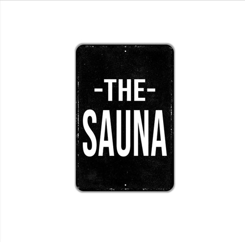 The sauna sign insegna - the, |