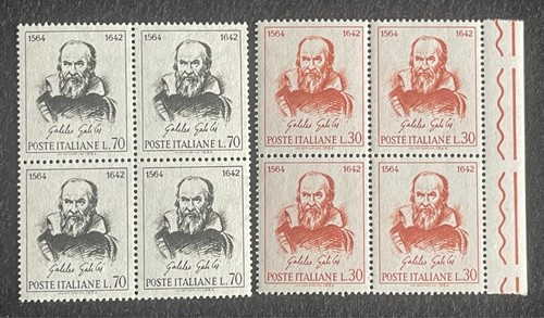 Italia 1964 galileo galilei - galileo, galilei-