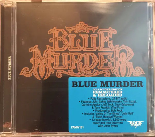 Blue murder misprint - blue,
