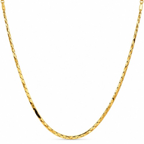 Collana catena maglia italiana