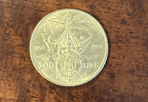 Moneta 200 lire centenario - 200,