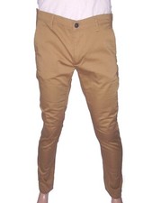 Zara Pantalone Pants Uomo Classico Beige Dritto It 48 W 34 Eu 42 M Medium