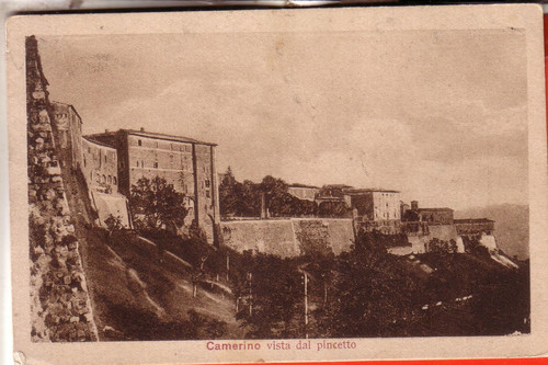 Cartolina camerino - cartolina,