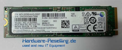 Samsung 256 ssd - 256, m.2