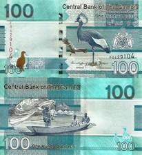 Gambia 100 dalasis 2023 P-41c