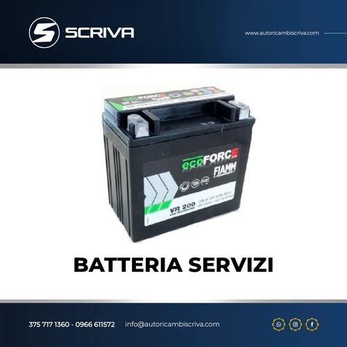 Batteria servizi mercedes - batteria,