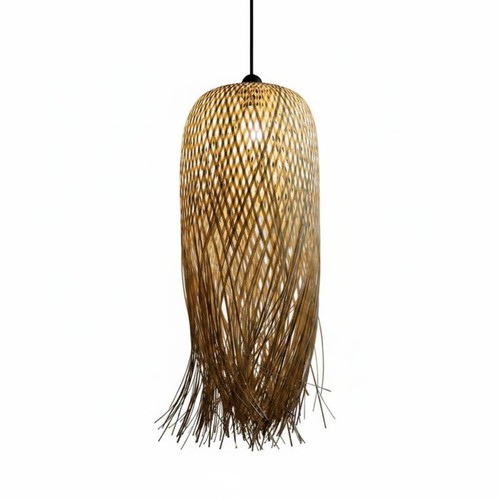 Lampadario bambù - in,