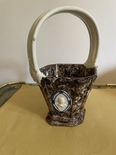 ANTICO SCALDINO PESARESE IN MAIOLICA 