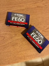 N.2 TDK FE60 FERRIC - NUOVE
