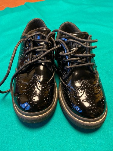 Scarpe vernice nera usate - nera, 30