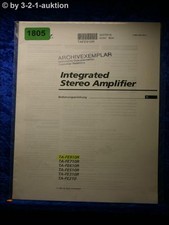 Sony Bedienungsanleitung TA