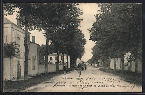 Cpa marans route - la, la