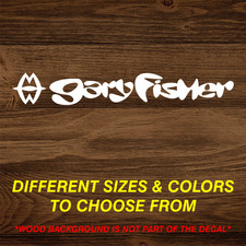 Gary Fisher Bikes Vinyl Decal