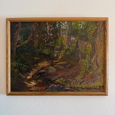 Dipinto ad olio con cornice