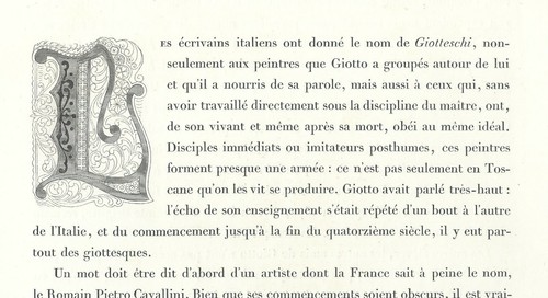 Stampa antica capolettera - antica, l