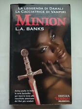 MINION - L.A. BANKS - ODISSEA VAMPIRI DELOSBOOKS - F11