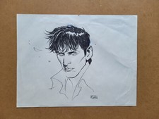 Dylan Dog disegno originale Antonio Mlinaric -firmato-