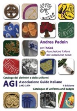 Catalogo dei distintivi scout AGI  1943-1974 italian badges