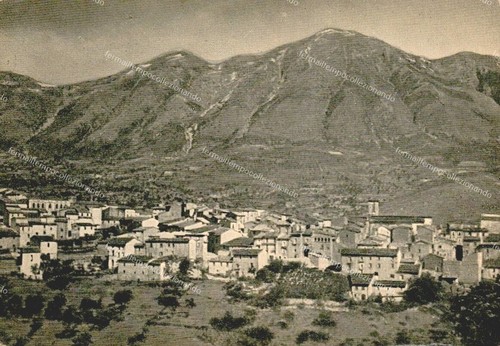 Ea297 cartolina rosciolo dei - cartolina,