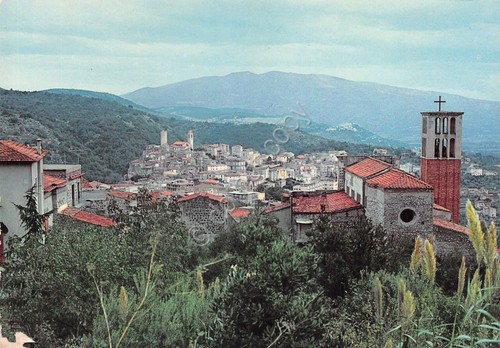 Cartolina castelforte panorama - castelforte,