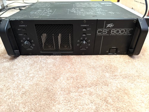 Peavey 800x amplificatore - peavey, cs-800x