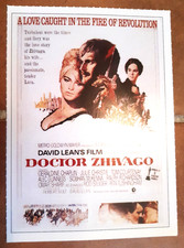 IL DOTTOR ZIVAGO - SCHEDA CIAK FILM (15 X 10 CM)