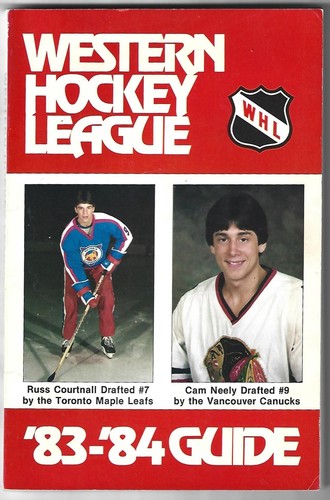 Rare 1983 western hockey - 1983/84,