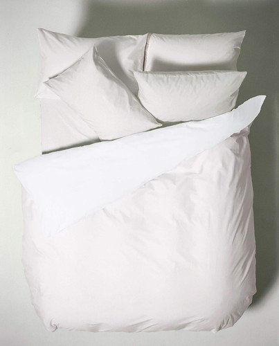 Plain dyed white set - white,