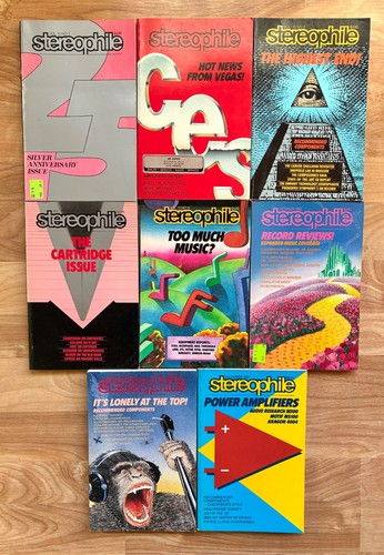 Stereophile magazine lot - lot, of